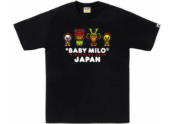 BAPE Baby Milo Japan Tee Black