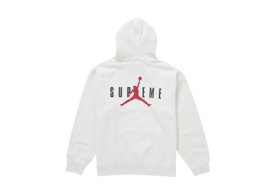 Supreme Jordan Hooded Sweatshirt (FW24) grey