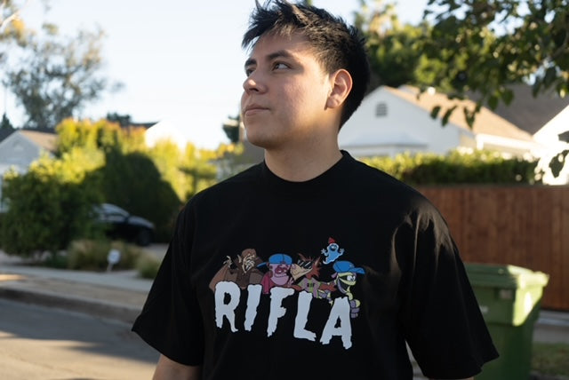 RIF LA 'Halloween' Tee Black