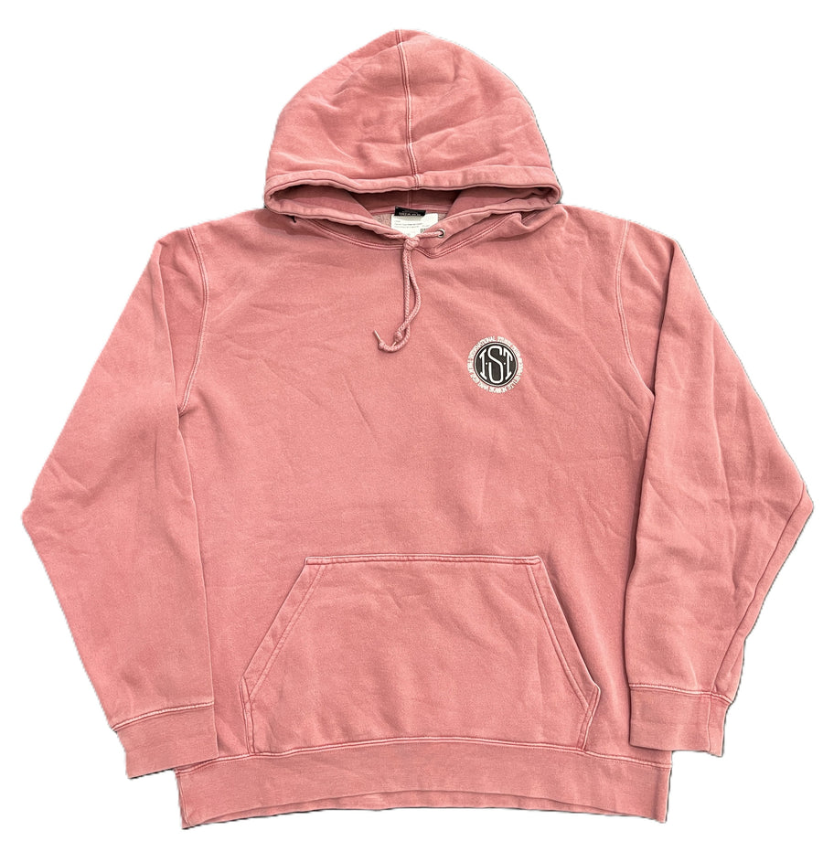 Stussy Pigment Dyed Skateman Hoodie Mauve (WORN)