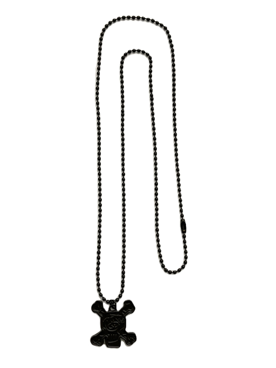 Stussy Bone Skull Pendant Necklace (Black) – RIF LA
