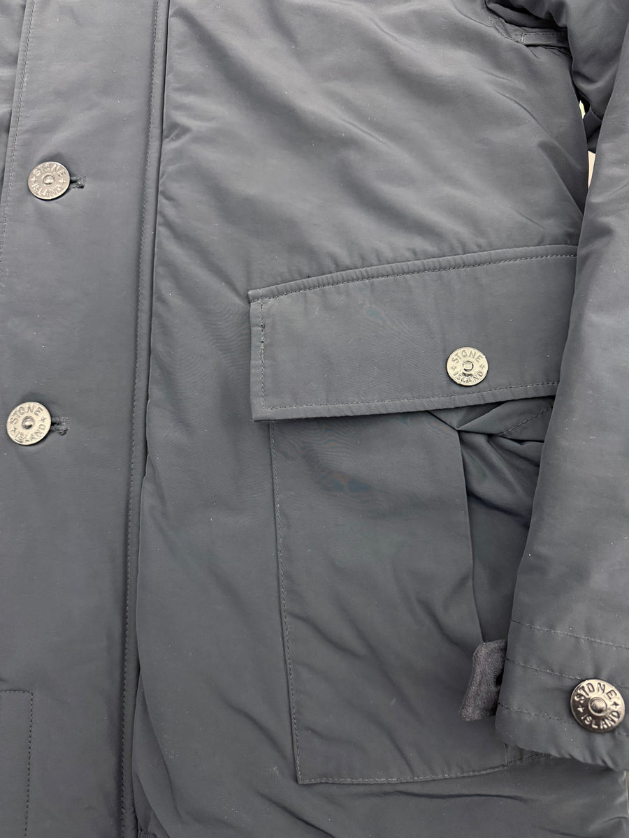 Stone Island Micro Reps Primaloft Jacket Navy (WORN)