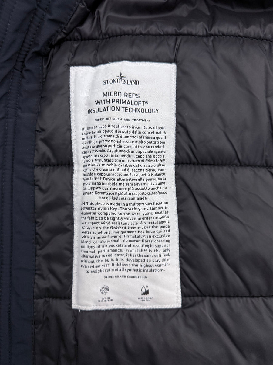 Stone Island Micro Reps Primaloft Jacket Navy (WORN)