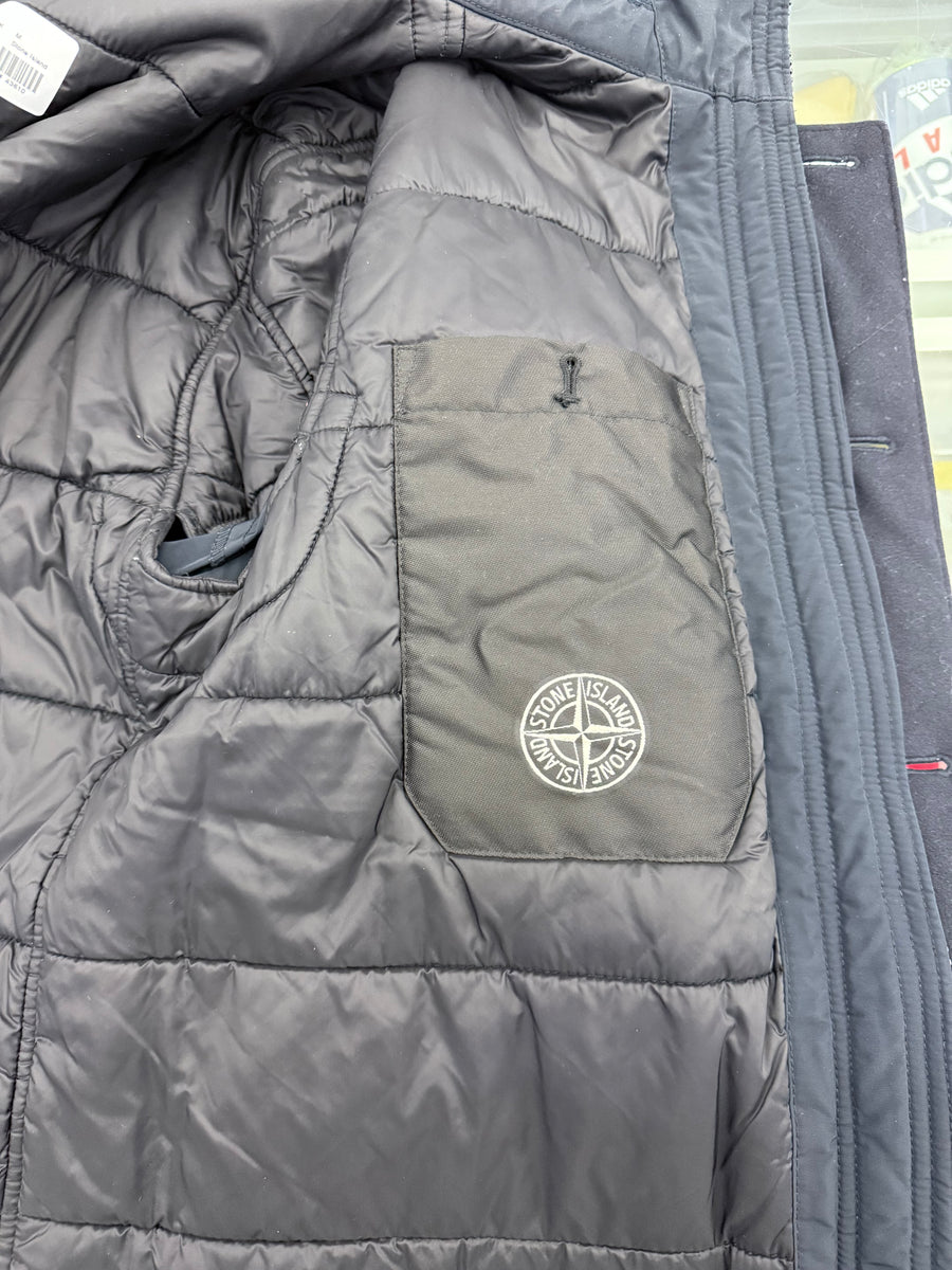 Stone Island Micro Reps Primaloft Jacket Navy (WORN)