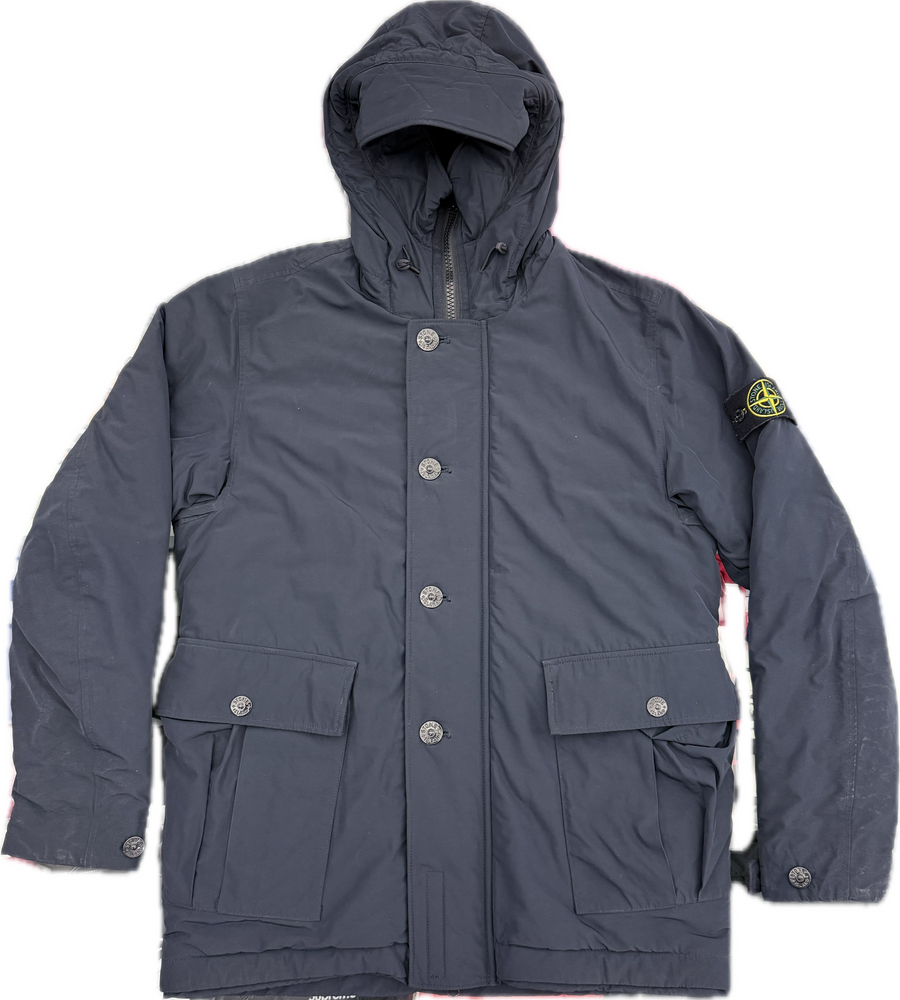 Stone Island Micro Reps Primaloft Jacket Navy (WORN)
