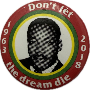 Supreme MLK Button Red