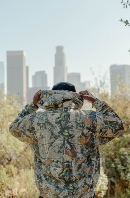 RIF ‘Duck Hunter’ Woodland Camo Zip Up Hoodie