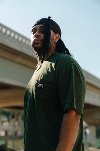 RIF Essentials Pocket Tee Navy – RIF LA