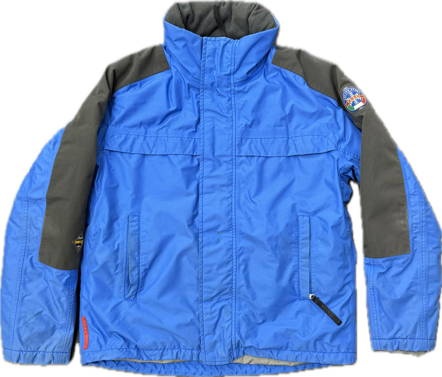 スキー PRADA gore-tex skiwear Vintage Prada Gore-Tex Ski Jacket Blue – RIF LA