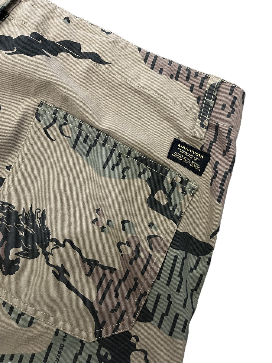 Maharishi Reversible Deck Short Camo
