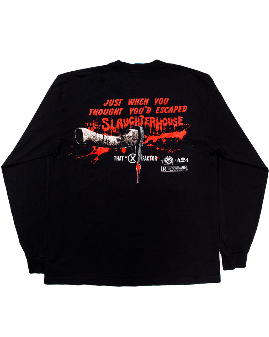 A24 Slaughterhouse L/S Tee (Black)