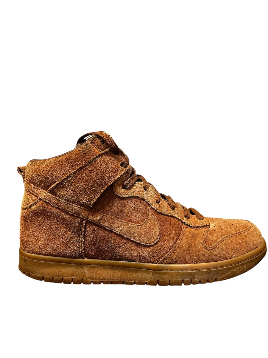 Nike Dunk High 08 NRG APC Brown (WORN)