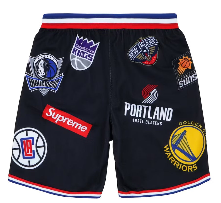 Supreme Nike/NBA Teams Authentic Short Black