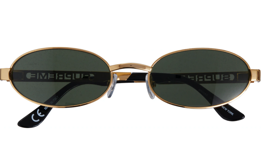 Supreme Brooks Sunglasses Gold