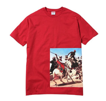 Supreme Lead Or Follow Tee Red