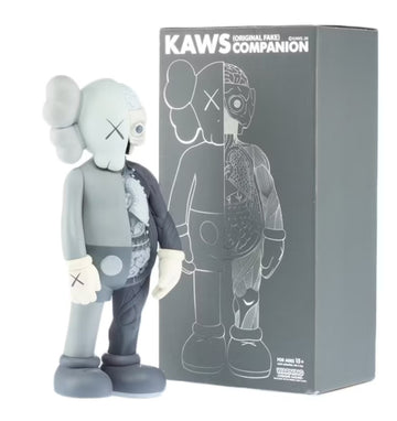 KAWS Dissected Companion (2006) Vinyl Figure Grey