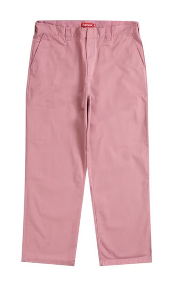 Supreme Work Pant (SS23) Dusty Pink (WORN)