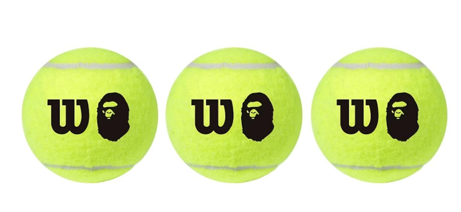 BAPE x Wilson Tennis Ball Yellow