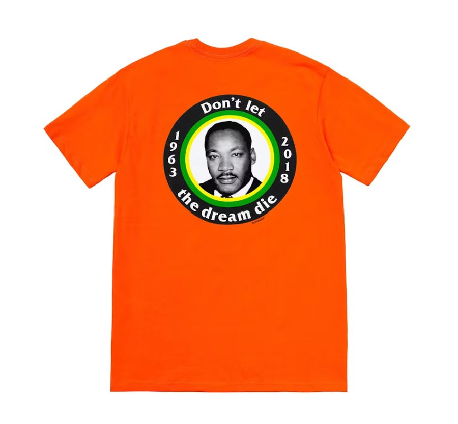 Supreme MLK Dream Tee Orange