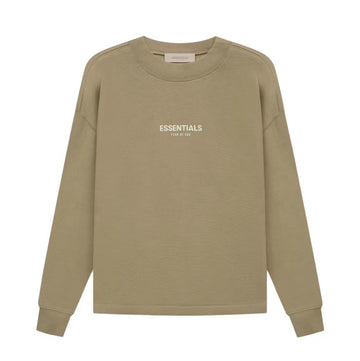 Date, old to new Essentials Relaxed Crewneck Oak