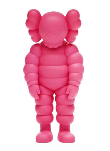 KAWS BFF Greeting Card With Puffy Sticker Pink