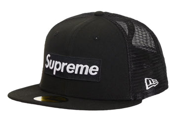 Supreme Box Logo Mesh Back New Era Cap (SS24) Black