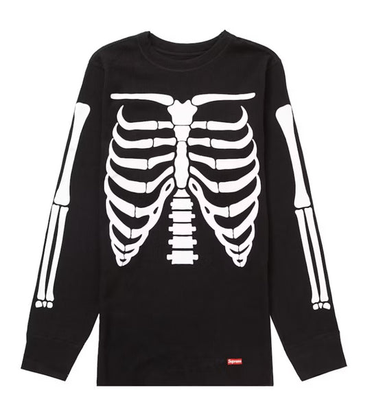 Supreme Hanes Bones Thermal Crew (1 Pack) Black – RIF LA