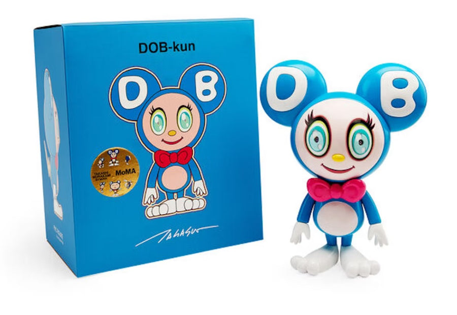 Takashi Murakami DOB-kun Figure Light Blue – RIF LA