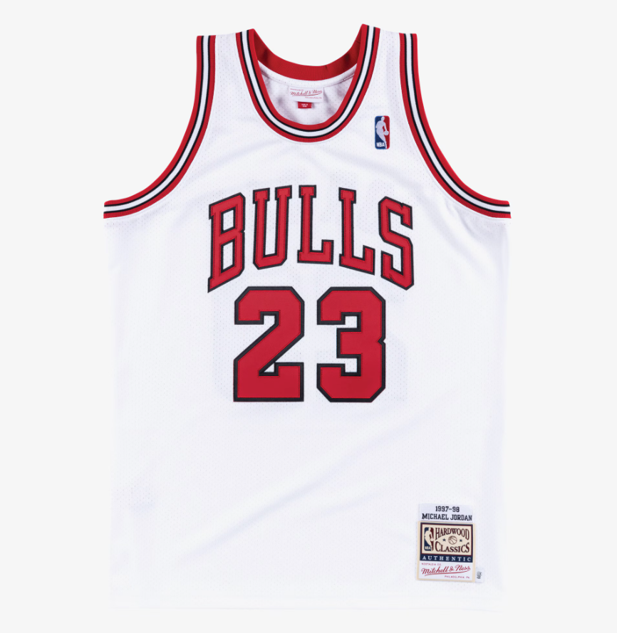 Mitchell & Ness Michael Jordan White Chicago Bulls 1997/98 Authentic Jersey