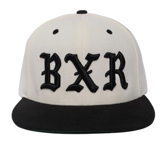 Born X Raised Biz Markie Snapback Hat White (WORN)
