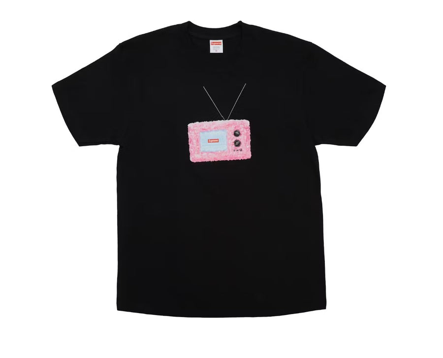 Supreme TV Tee Black (WORN)