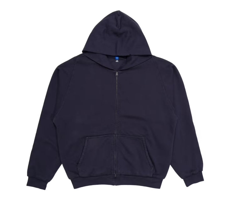 Yeezy x Gap Unreleased Zip Sweatshirt Hoodie Navy