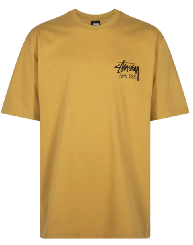 Stussy Stock New York Tee Curry