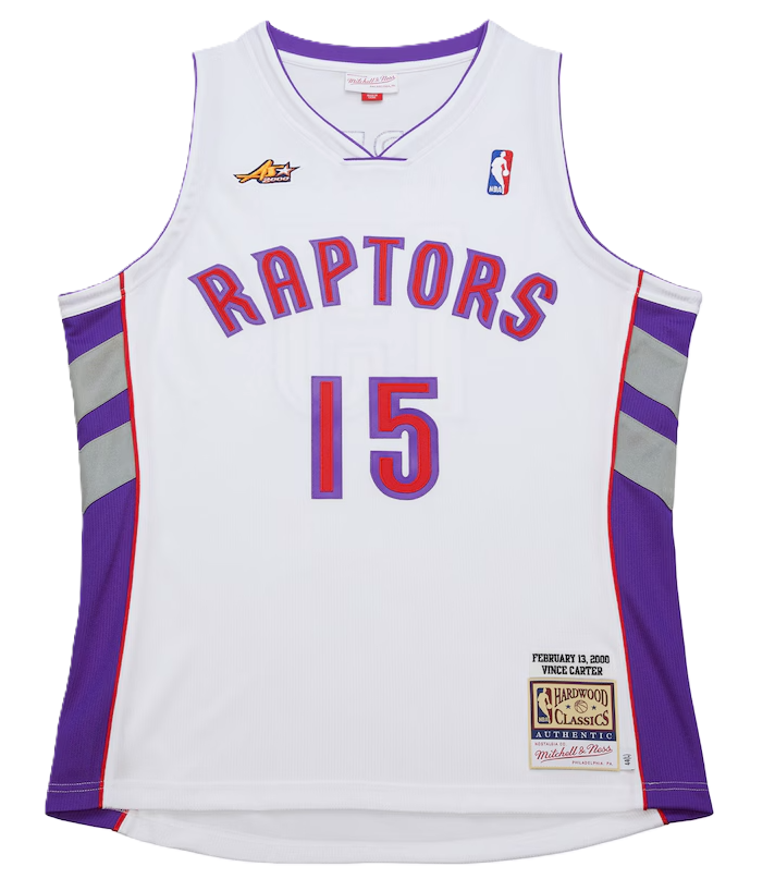 Mitchell & Ness Toronto Raptors Vince Carter 2000 All Star Game Authentic Jersey White