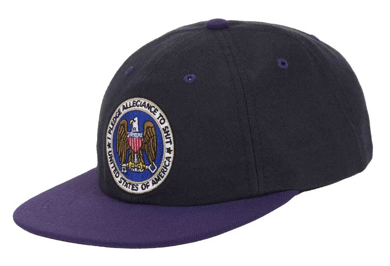 帽子 25aw Supreme Pledge Allegiance 6-Panel Supreme Pledge Allegiance 6-Panel Cap (FW25) Navy – RIF LA