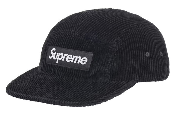 Supreme 25SS Corduroy Camp Cap ブラック　新品 Supreme Corduroy Camp Cap (FW25) Black – RIF LA