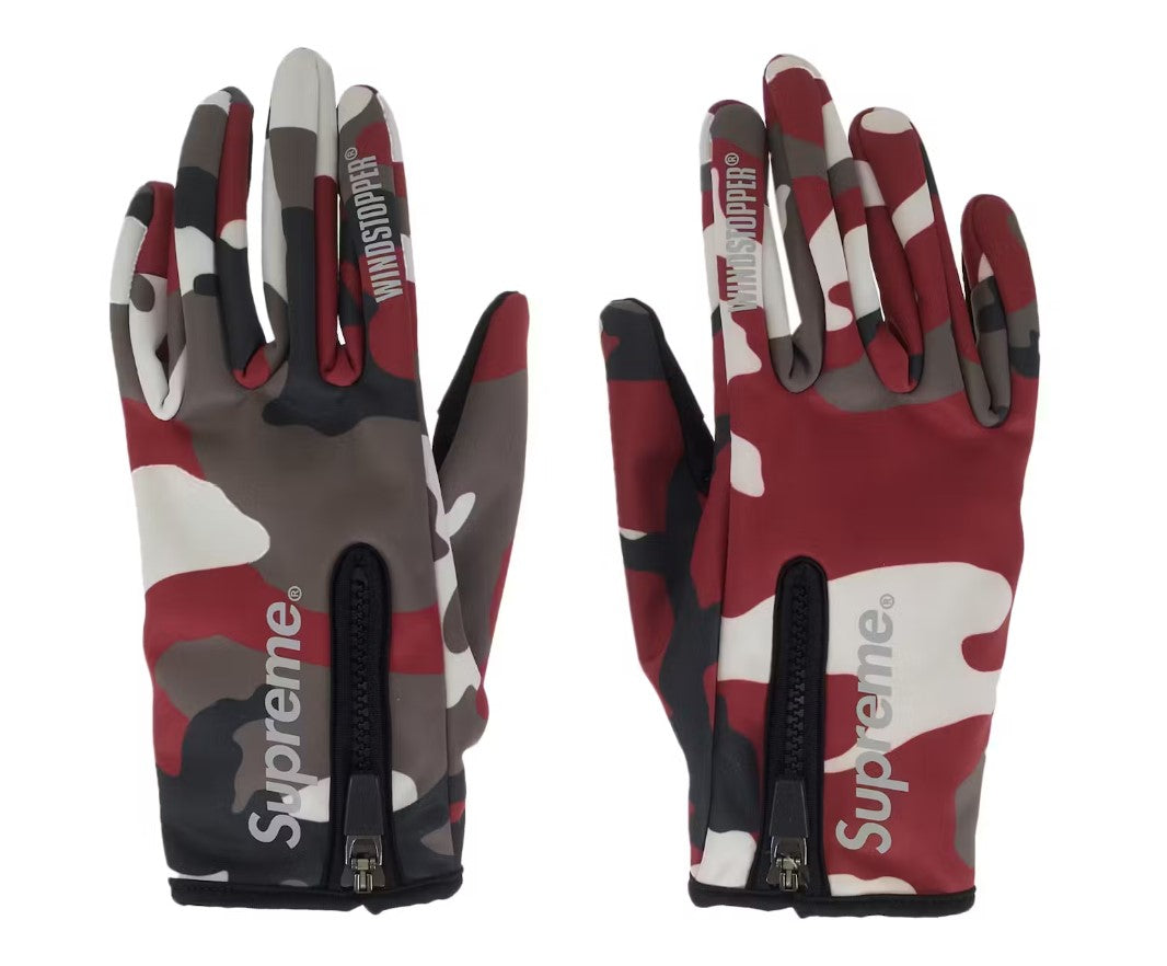 Supreme WINDSTOPPER Zip Gloves (FW25) – RIF LA