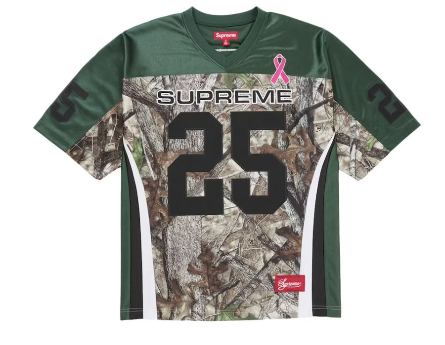 Supreme Breast Cancer Awareness Football Jersey Green – RIF LA