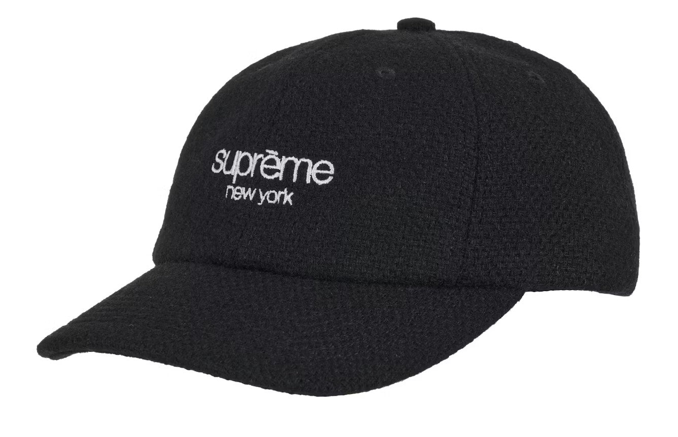 Supreme Harris Tweed 6-Panel Hat (FW25) Black – RIF LA