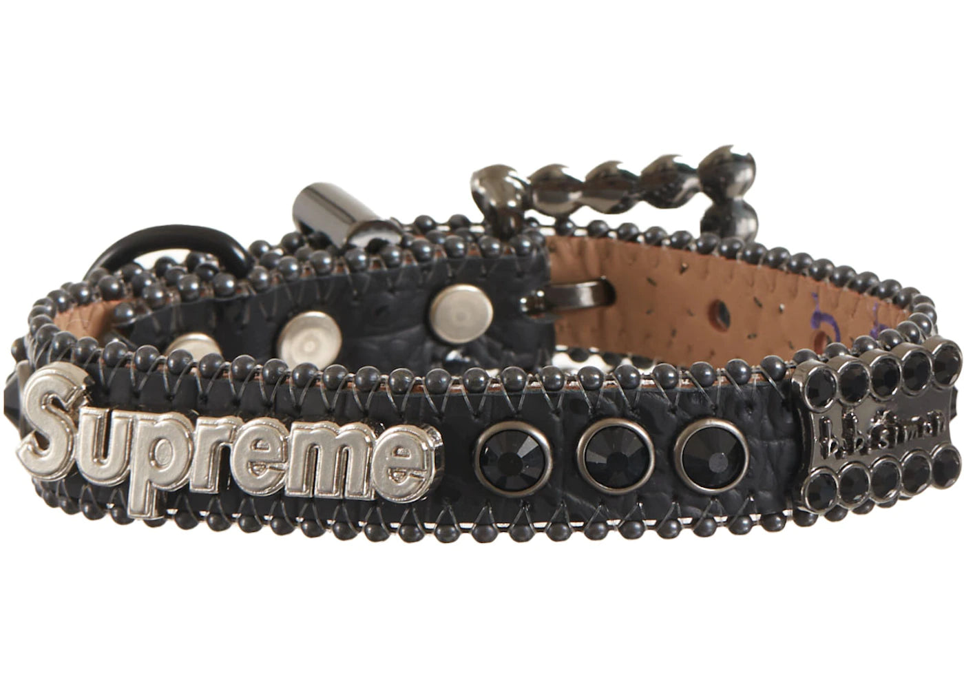 リード/首輪 Supreme B.B. Simon Studded Dog Collar XL Supreme-BB-Simon-Studded-Dog-