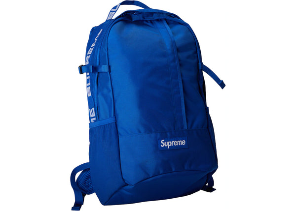 あ　Supreme Supreme (SS18) Backpack Blue – RIF LA