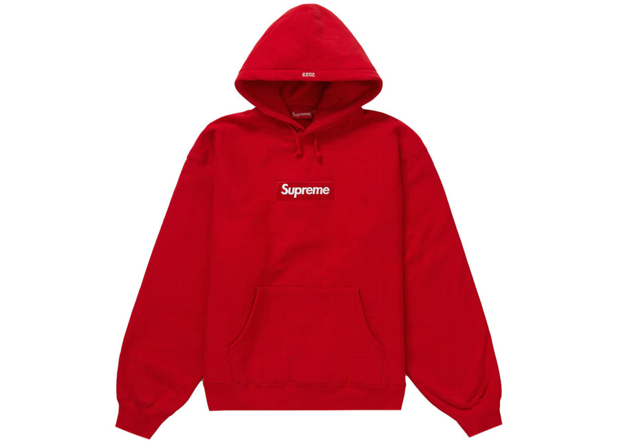 Supreme Box Logo Hooded Sweatshirt (FW23) Red – RIF LA Supreme Box Logo Hooded Sweatshirt (FW23) Red – RIF LA