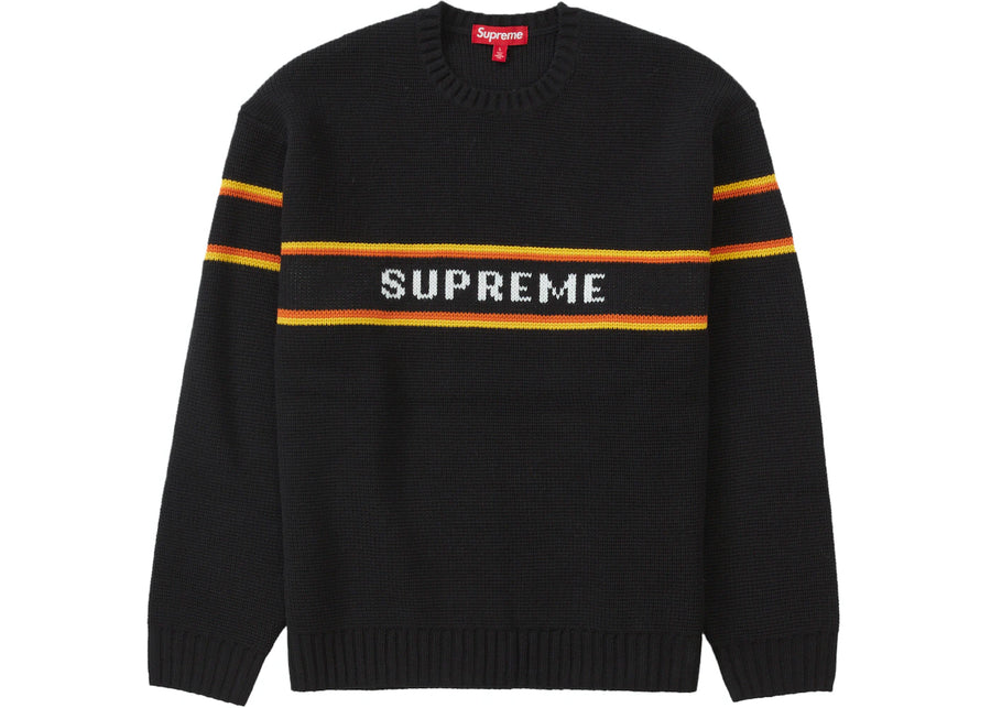 Supreme Chest Stripe Sweater サイズL人気