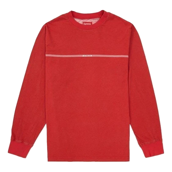 トップス Supreme 16SS Printed Stripe L/S Top Supreme Printed Stripe L/S Top Red – RIF LA