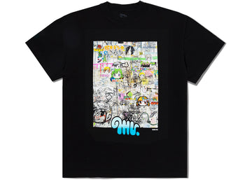 The Weeknd x Mr. Thursday Graffiti Wall T-shirt Black