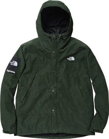 Supreme The North Face Corduroy Mountain Shell Jacket Forest Green (WORN)