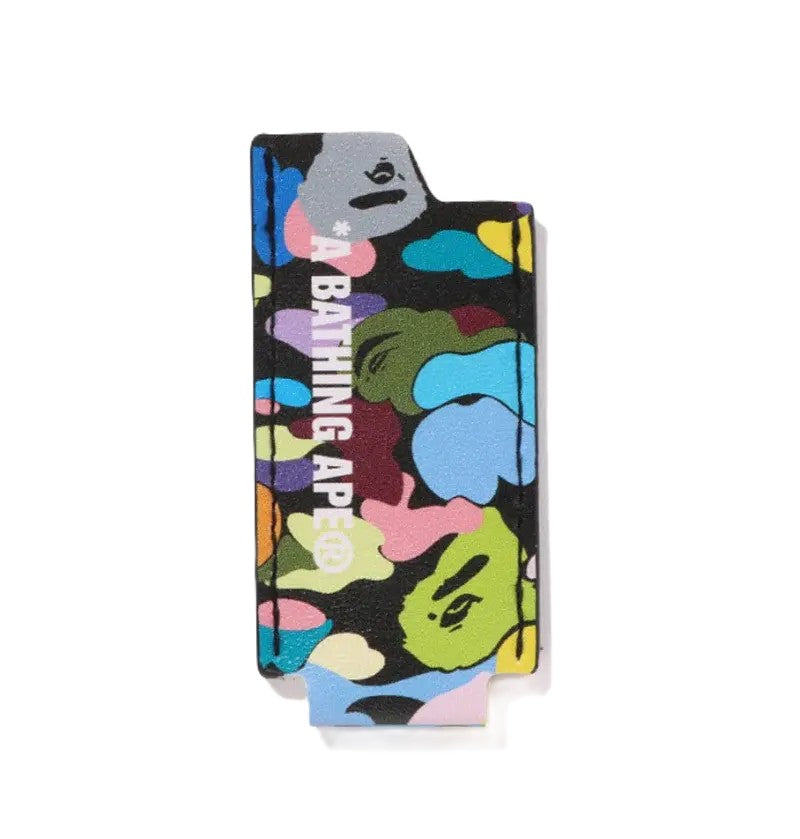 小物 A BATHING APE lighter case BAPE Multi Camo Lighter Case Black – RIF LA