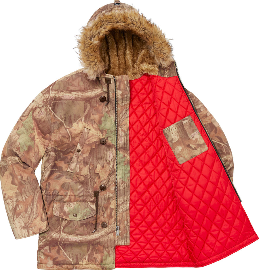 Supreme Spellout N-3B Parka Advantage Timber Camo (WORN) – RIF LA