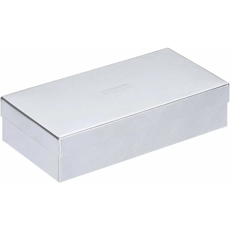 Supreme SyuRo Tinplate Box Silver – RIF LA