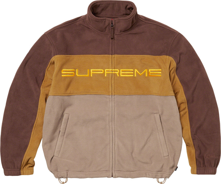 Supreme Polartec Zip Jacket (FW23) Brown
